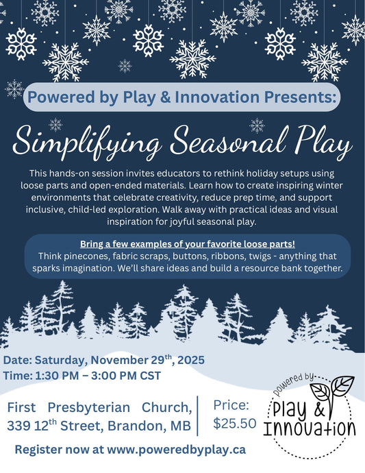 Simplifying Seasonal Play - In Person